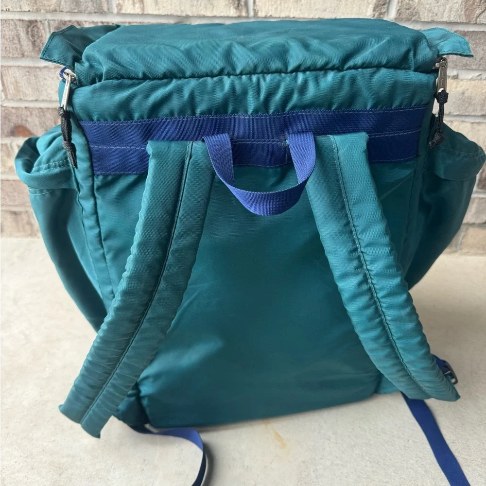 Vintage LL Bean Cooler Ice-Chest Bag Backpack Multi-Pocket Backpacking Hiking